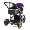 Teknum 3 in 1 Pram stroller - Peppy Purple